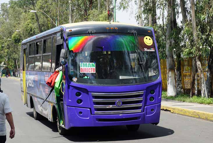 CDMX purple Volksbus Pacoman